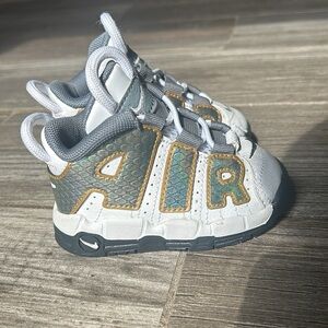 Toddler Nike Uptempo Snakeskin